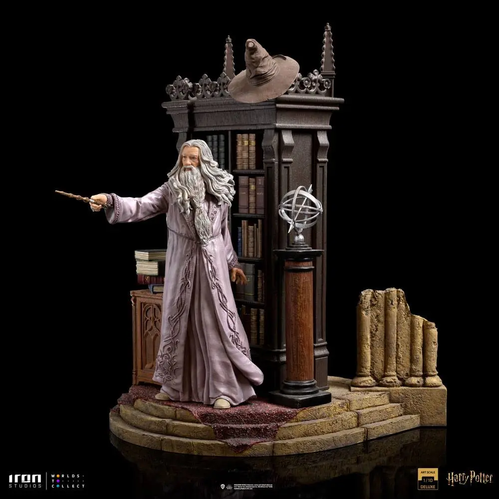 Harry Potter Deluxe Art Scale 1/10 Albus Dumbledore szobor figura 30 cm termékfotó