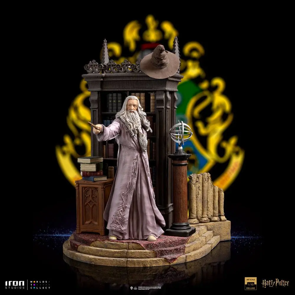 Harry Potter Deluxe Art Scale 1/10 Albus Dumbledore szobor figura 30 cm termékfotó