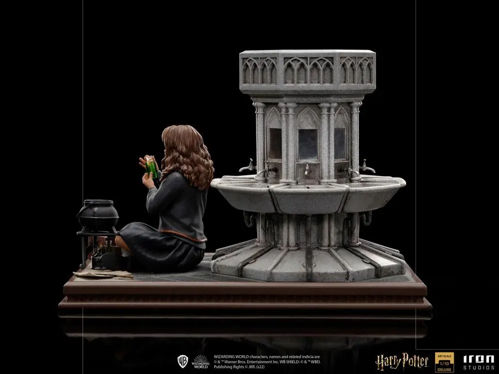 Harry Potter Deluxe Art Scale 1/10 Hermione Granger Polyjuice szobor figura 14 cm termékfotó