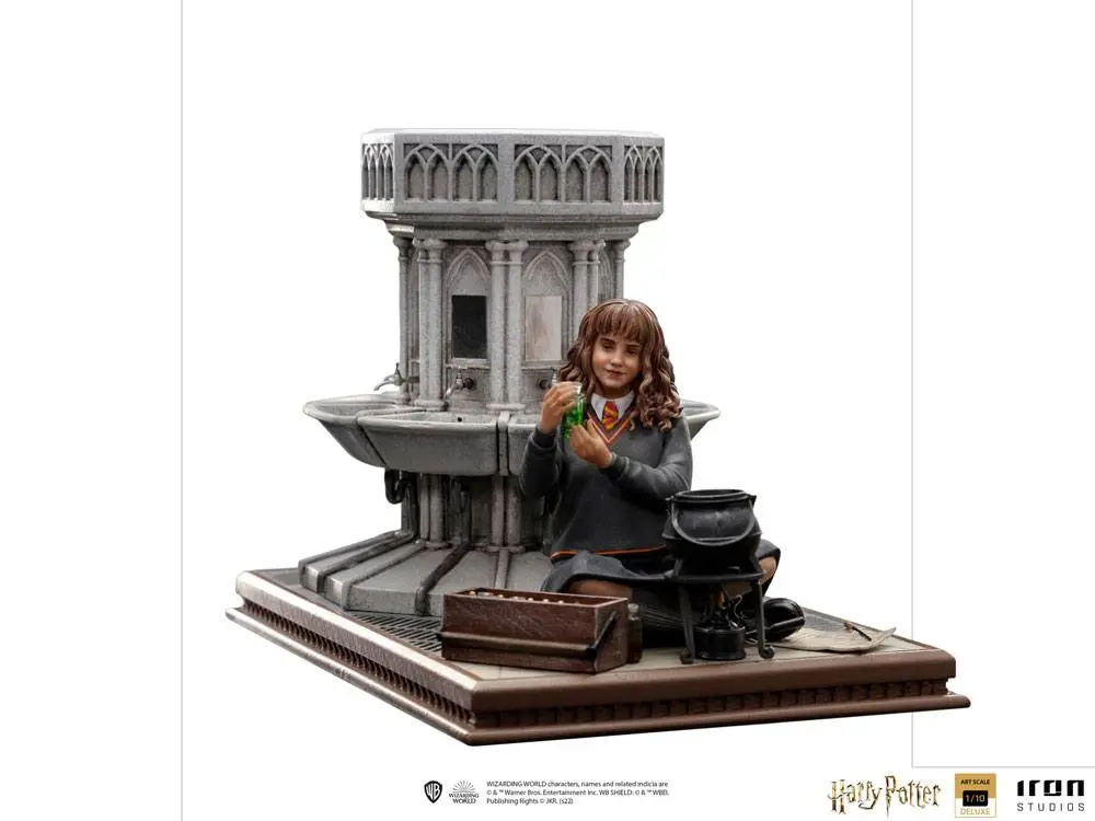 Harry Potter Deluxe Art Scale 1/10 Hermione Granger Polyjuice szobor figura 14 cm termékfotó