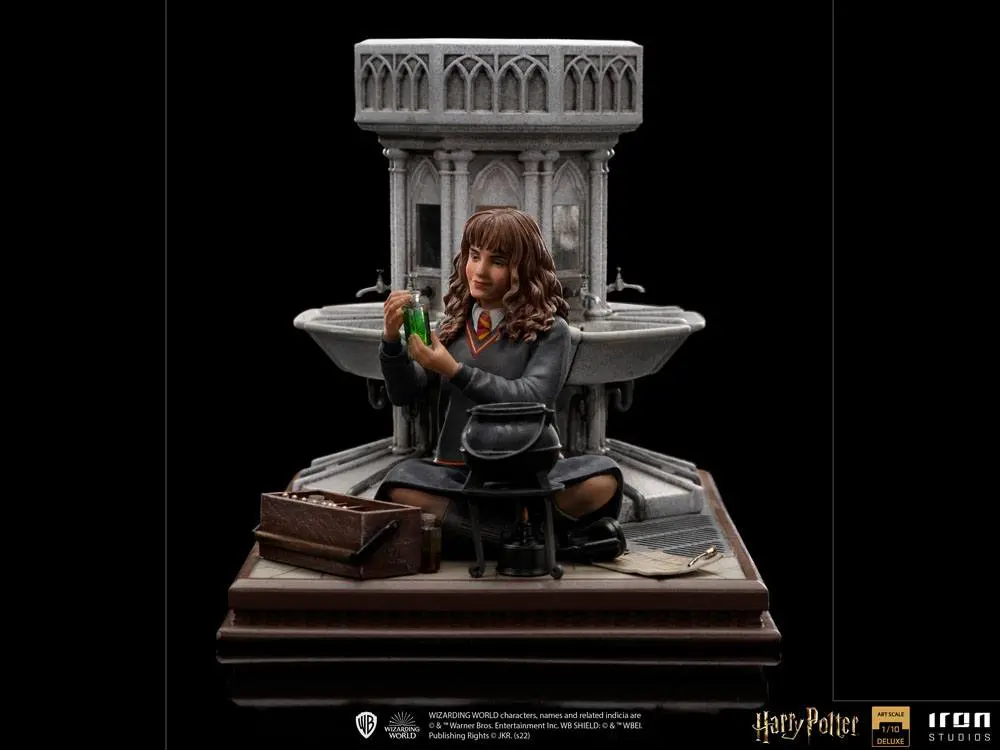 Harry Potter Deluxe Art Scale 1/10 Hermione Granger Polyjuice szobor figura 14 cm termékfotó