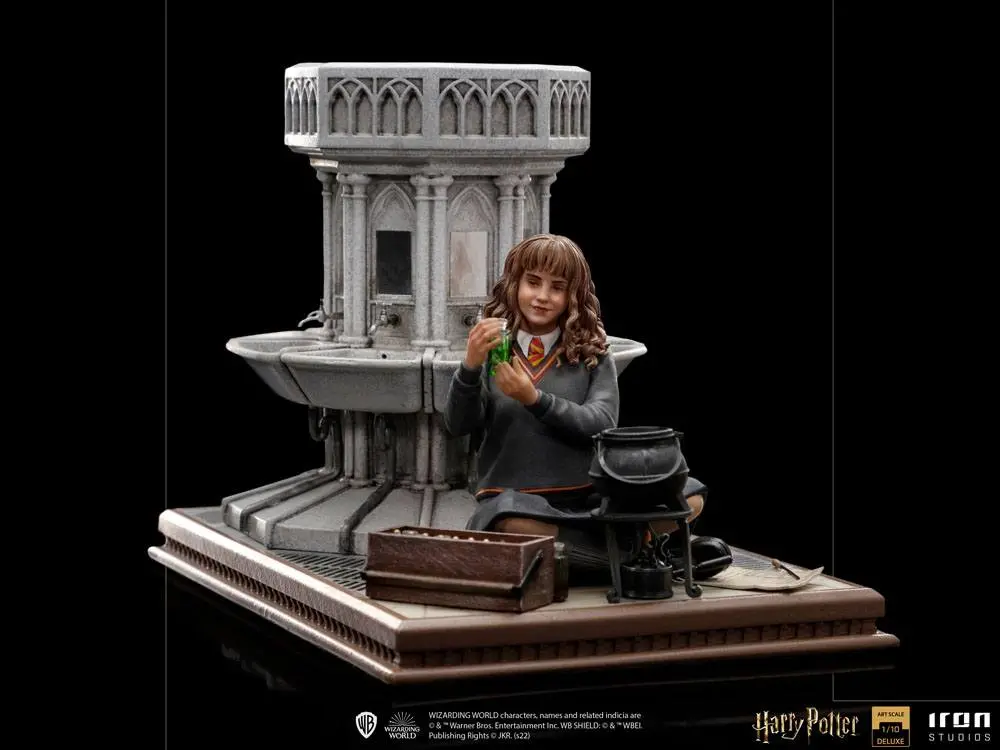 Harry Potter Deluxe Art Scale 1/10 Hermione Granger Polyjuice szobor figura 14 cm termékfotó