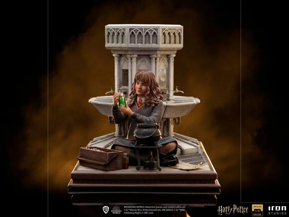 Harry Potter Deluxe Art Scale 1/10 Hermione Granger Polyjuice szobor figura 14 cm termékfotó