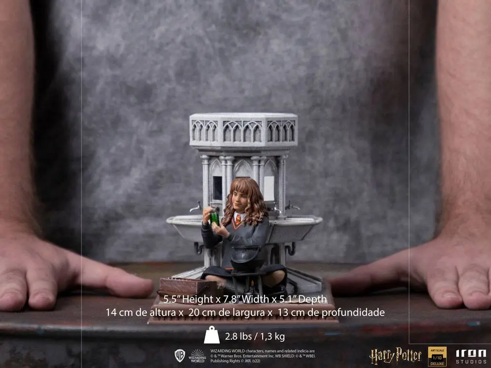 Harry Potter Deluxe Art Scale 1/10 Hermione Granger Polyjuice szobor figura 14 cm termékfotó