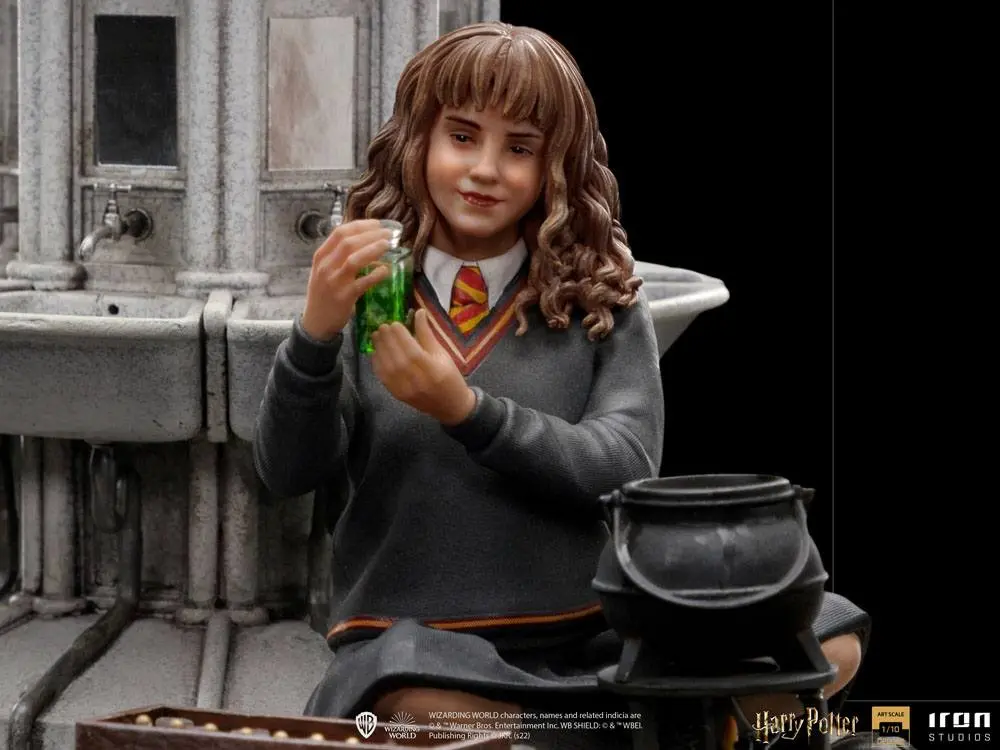 Harry Potter Deluxe Art Scale 1/10 Hermione Granger Polyjuice szobor figura 14 cm termékfotó