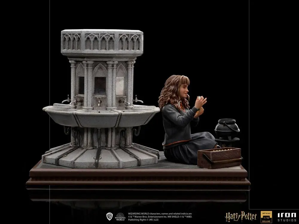 Harry Potter Deluxe Art Scale 1/10 Hermione Granger Polyjuice szobor figura 14 cm termékfotó