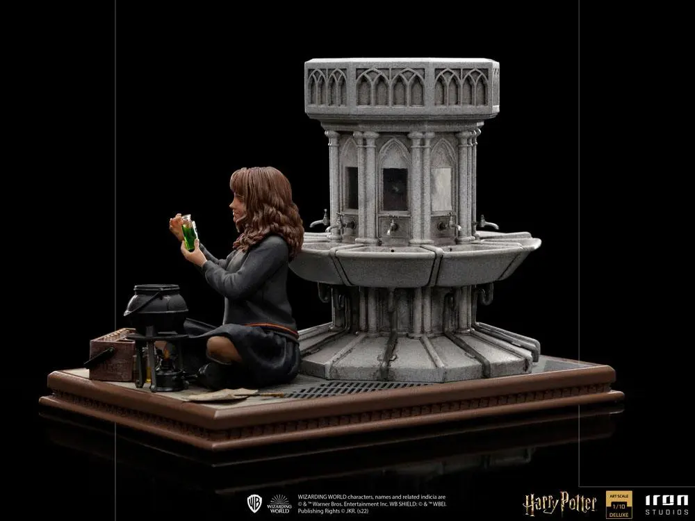 Harry Potter Deluxe Art Scale 1/10 Hermione Granger Polyjuice szobor figura 14 cm termékfotó