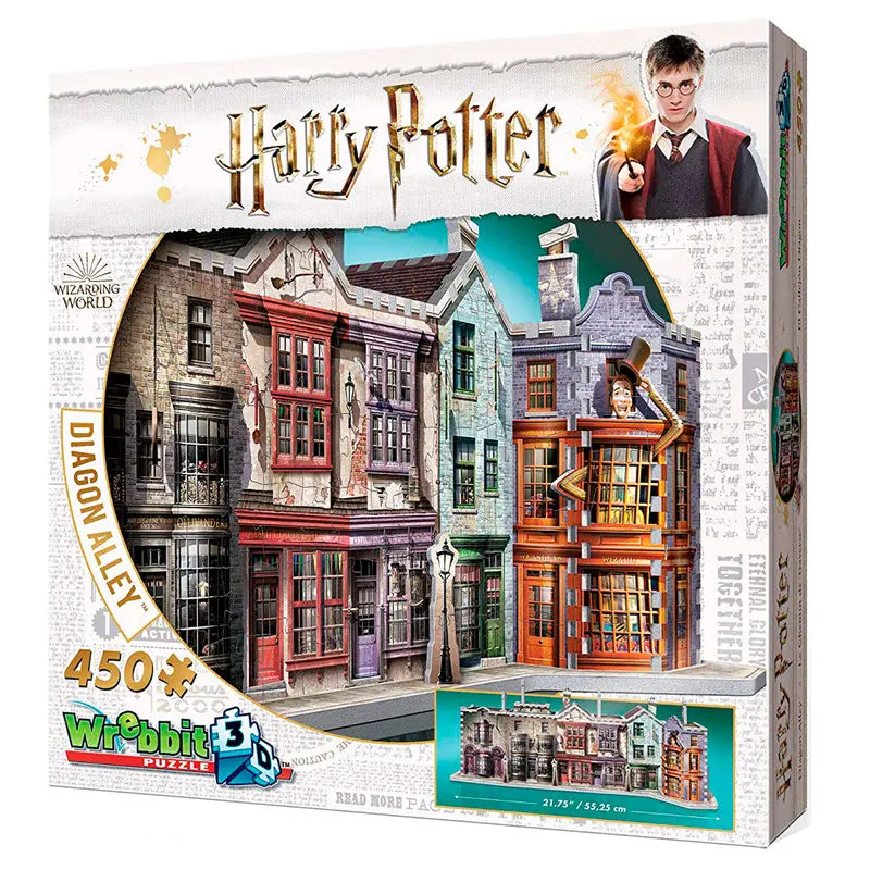Harry Potter Diagon Alley 3D puzzle termékfotó