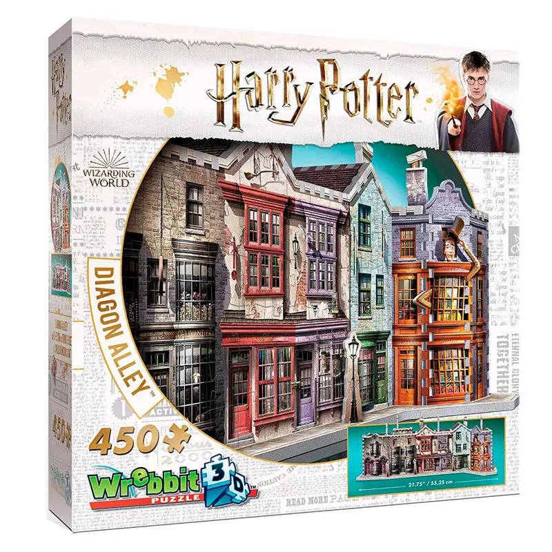 Harry Potter Diagon Alley 3D puzzle termékfotó