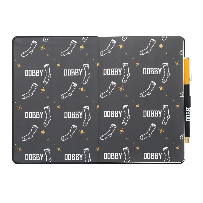 Harry Potter Dobby A5 jegyzetfüzet és varázspálca toll termékfotó