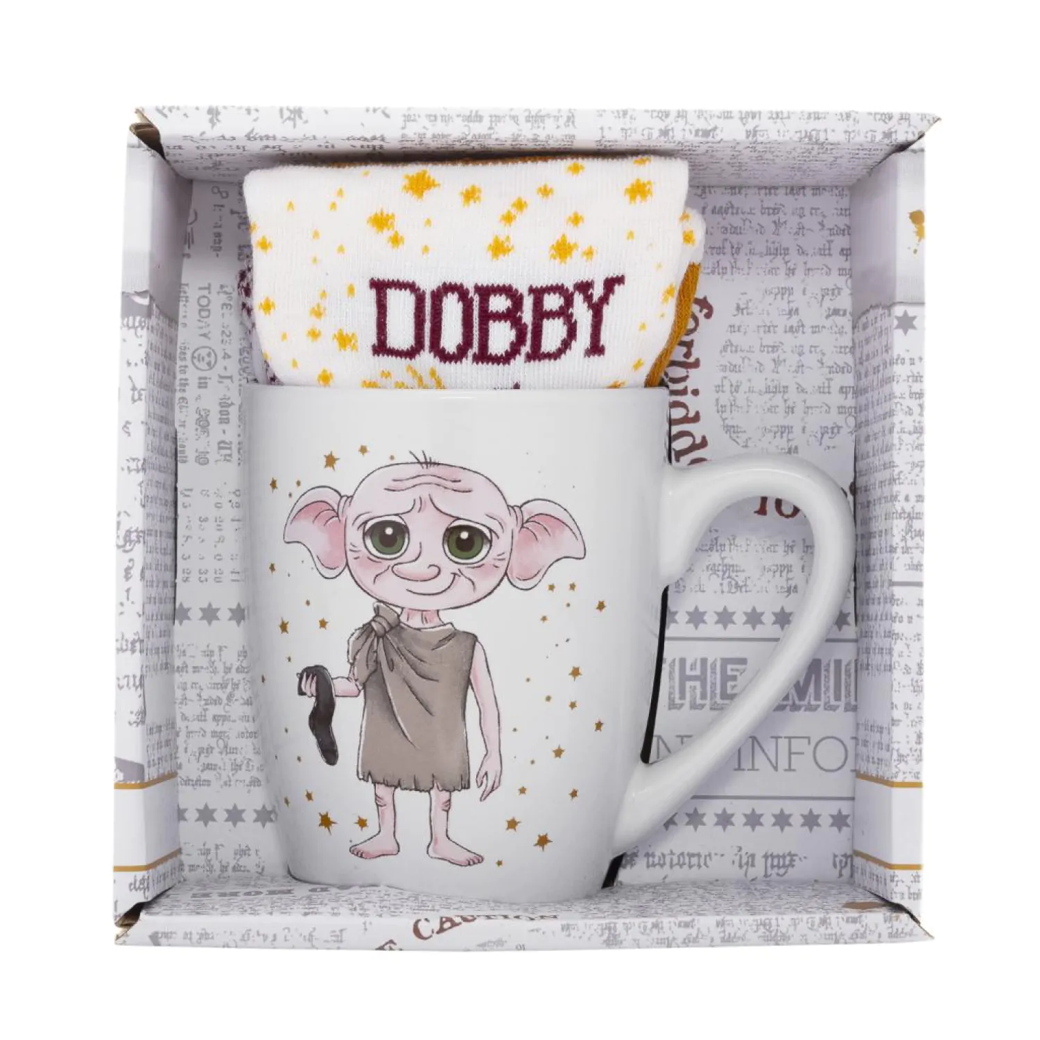 Harry Potter Dobby bögre és zokni csomag termékfotó