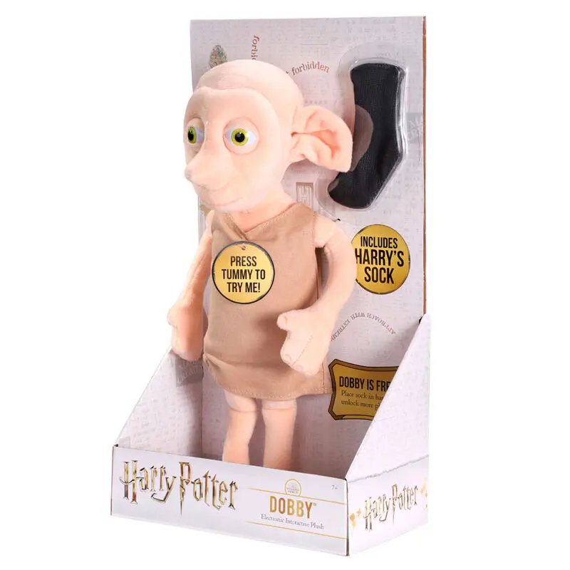 Harry Potter Dobby interaktív plüss 32cm termékfotó