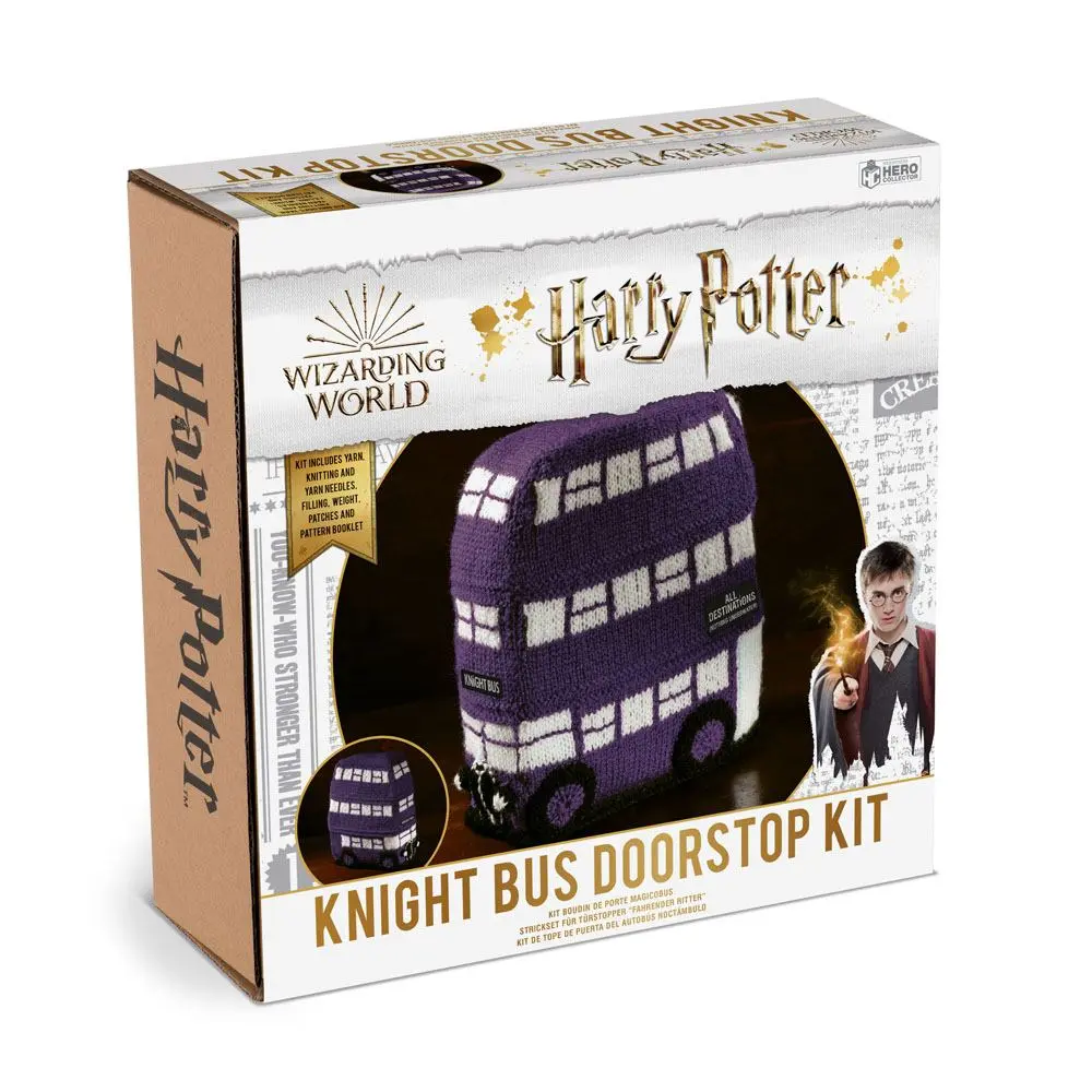 Harry Potter Doorstop Knight Bus kötő készlet termékfotó