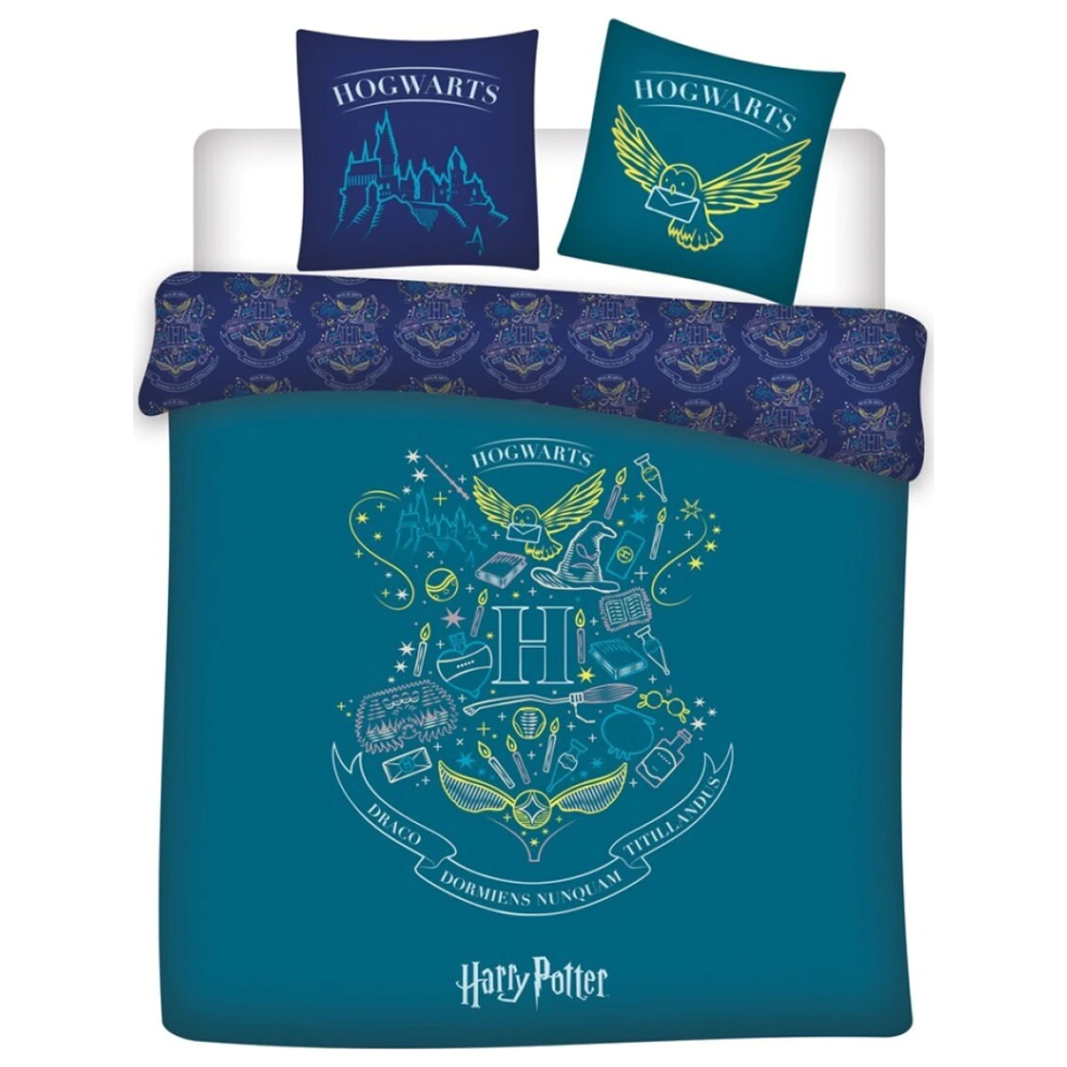 Harry Potter Dreamscape mikroszálasdupla, kétszemélyes ágyneműhuzat termékfotó