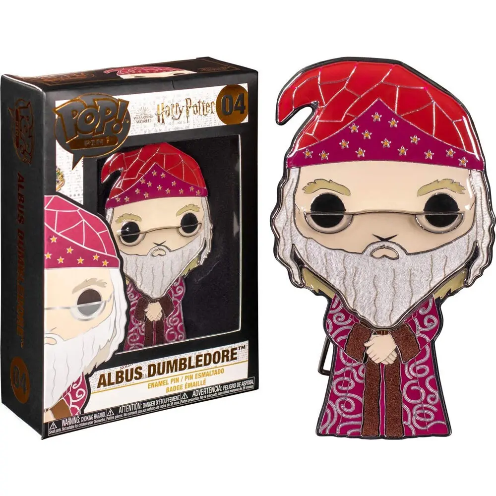 Harry Potter Dumbledore Big Enamel POP kitűző 10cm termékfotó