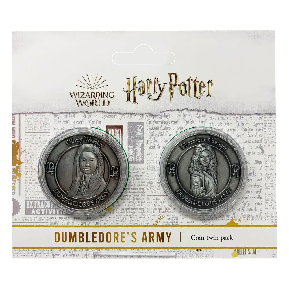 Harry Potter Dumbledore's Army: Hermione &amp; Ginny Limitált kiadású gyűjthető érmék termékfotó