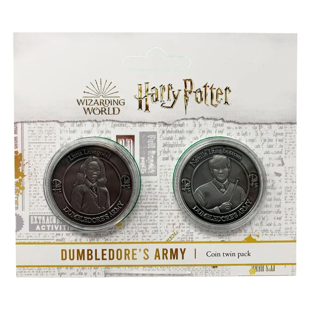 Harry Potter Dumbledore's Army: Neville &amp; Luna Limitált kiadású gyűjthető érmék termékfotó