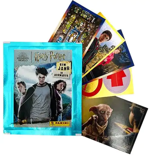 Harry Potter - Ein Jahr in Hogwarts Collection Eco-Blister német nyelvű matrica és kártya csomag termékfotó