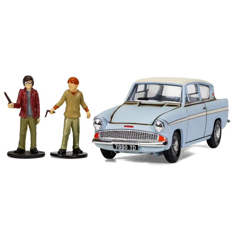 Harry Potter Enchanted Ford Anglia, Harry és Ron figurák termékfotó