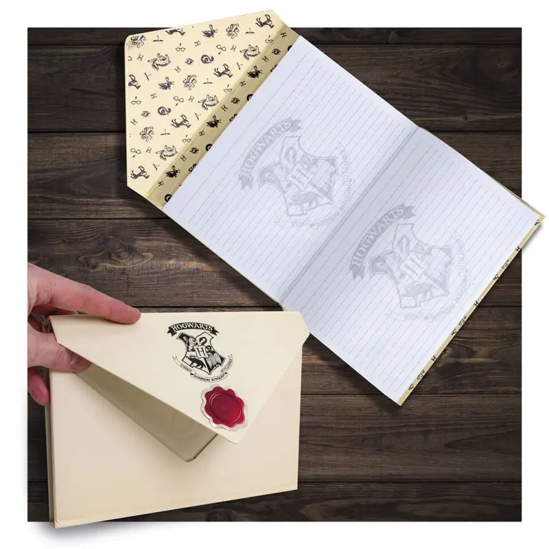 Harry Potter Envelope A5 jegyzetfüzet termékfotó