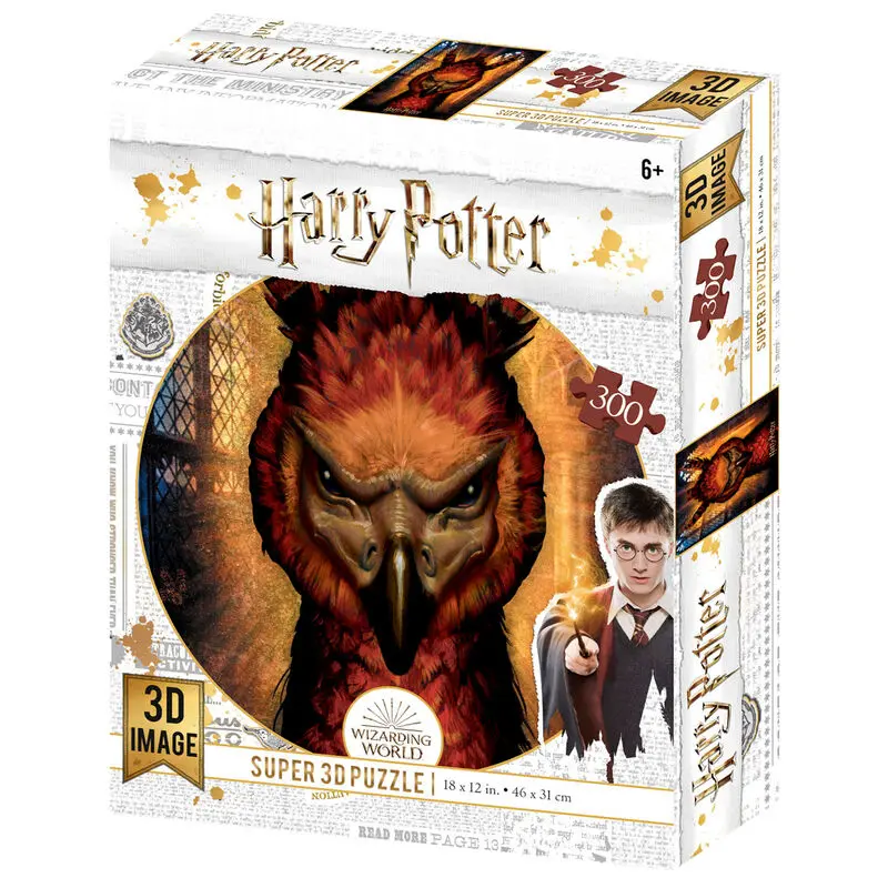 Harry Potter Fawkes Prime 3D puzzle 300db-os termékfotó