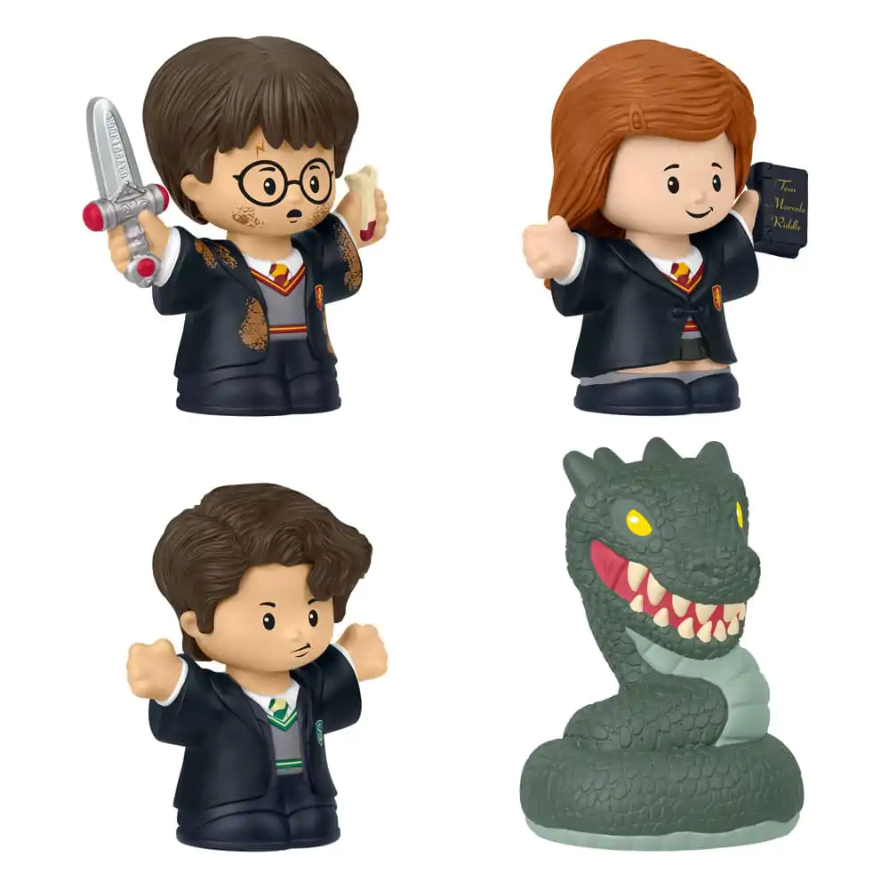 Harry Potter Fisher-Price Little People Collector Chamber of Secrets 4 db-os Mini figura csomag 6 cm termékfotó