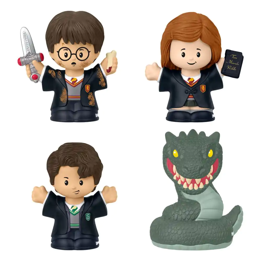 Harry Potter Fisher-Price Little People Collector Chamber of Secrets 4 db-os Mini figura csomag 6 cm termékfotó