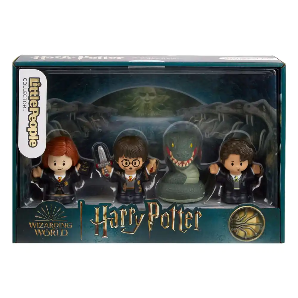 Harry Potter Fisher-Price Little People Collector Chamber of Secrets 4 db-os Mini figura csomag 6 cm termékfotó