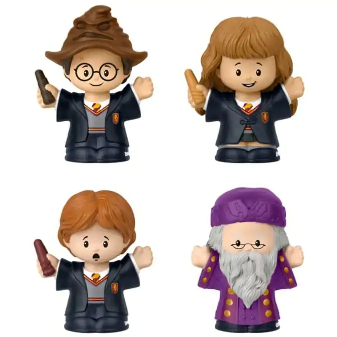 Harry Potter Fisher-Price Little People Collector Philosopher's Stone  4 db-os Mini figura csomag 6 cm termékfotó