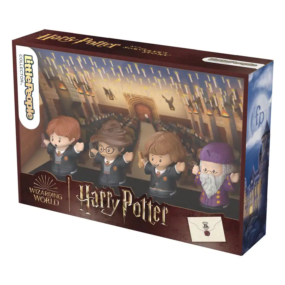 Harry Potter Fisher-Price Little People Collector Philosopher's Stone  4 db-os Mini figura csomag 6 cm termékfotó