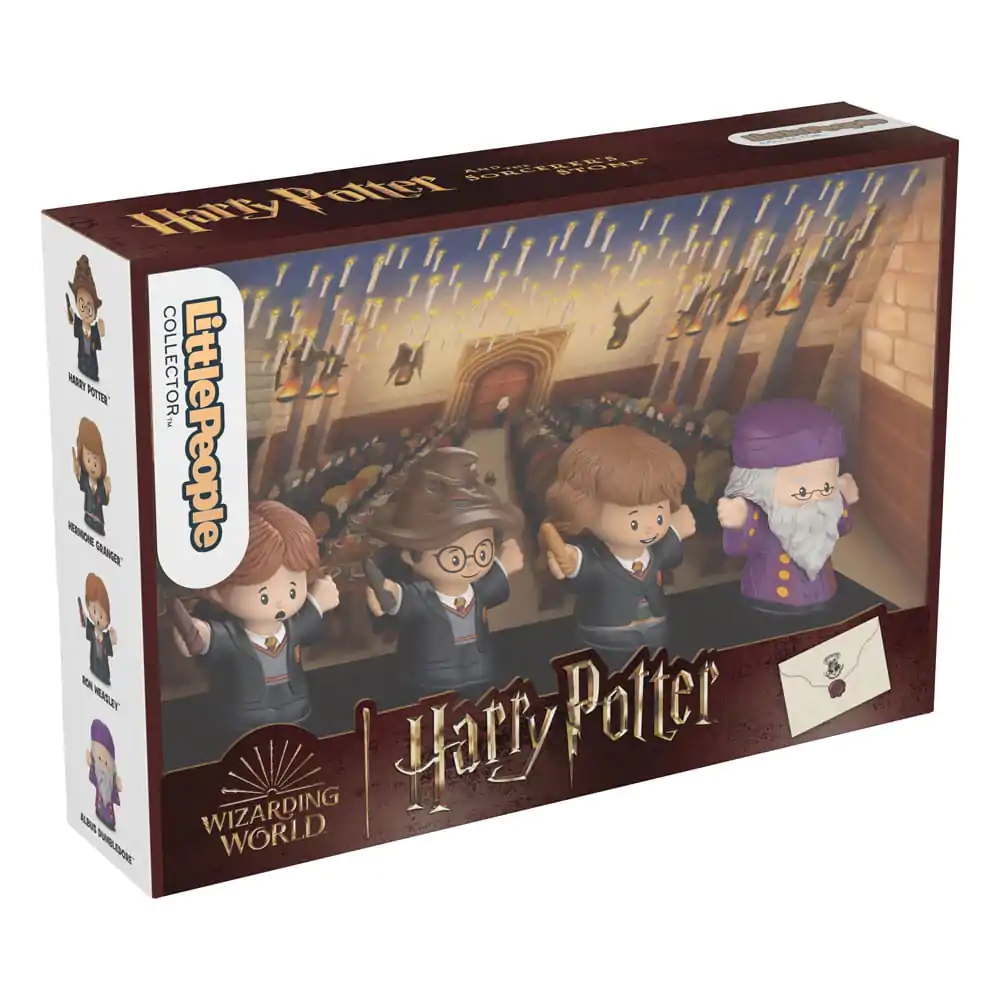 Harry Potter Fisher-Price Little People Collector Philosopher's Stone  4 db-os Mini figura csomag 6 cm termékfotó