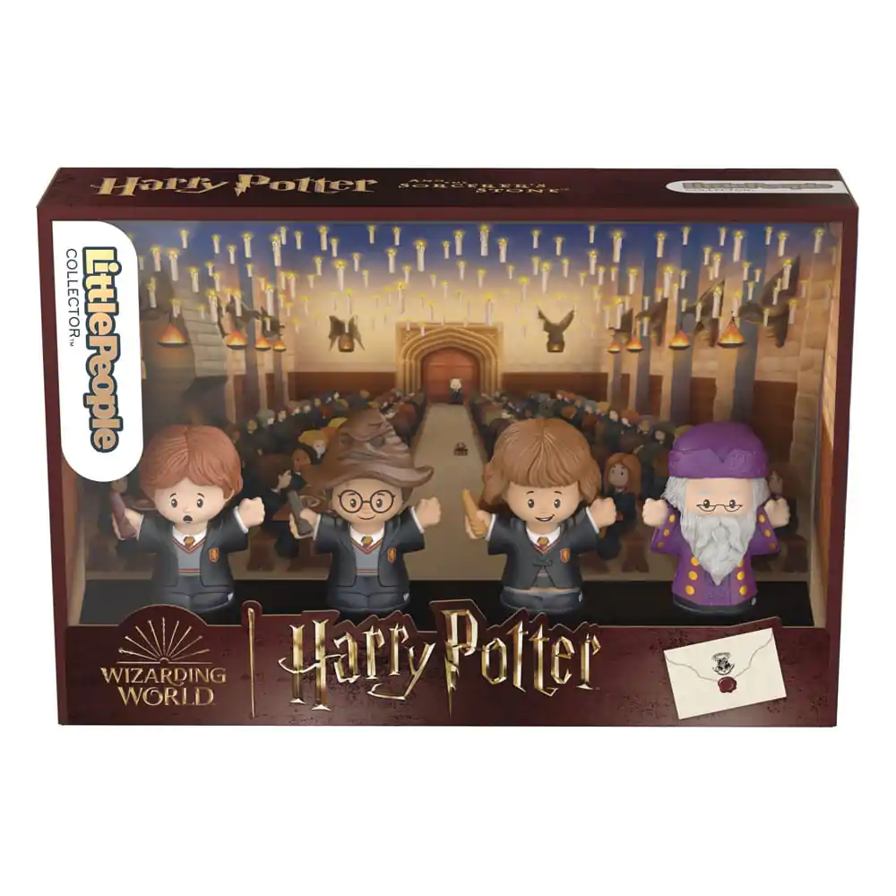 Harry Potter Fisher-Price Little People Collector Philosopher's Stone  4 db-os Mini figura csomag 6 cm termékfotó