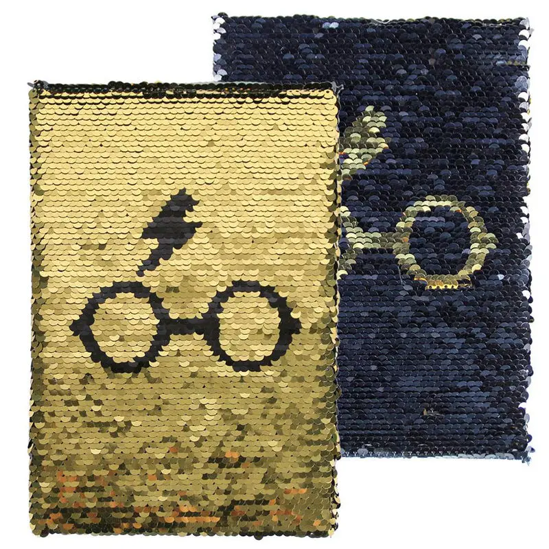 Harry Potter flitteres prémium A5 jegyzetfüzet termékfotó