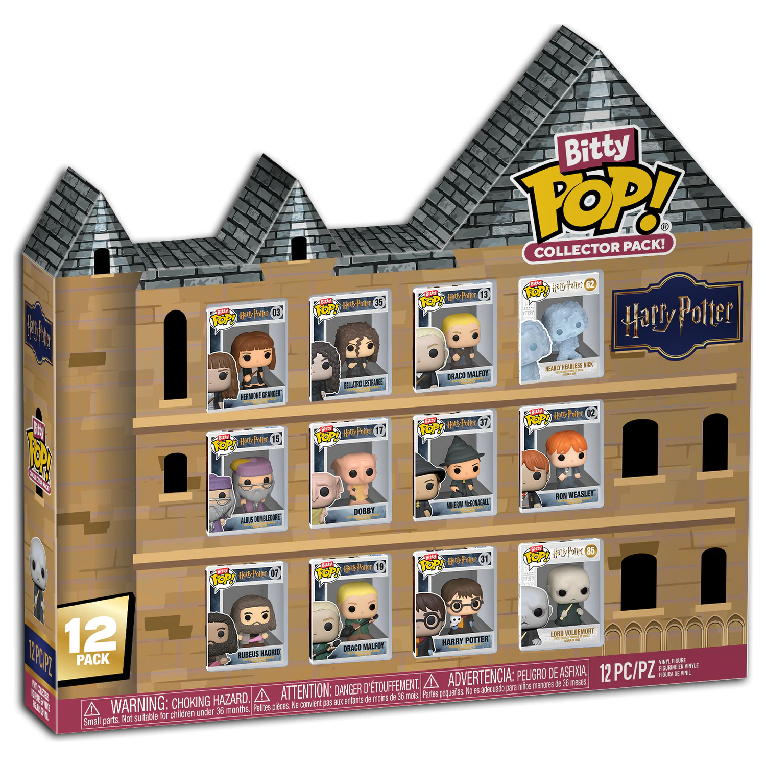 Harry Potter Funko Bitty POP! Vinyl figurák Roxfort termékfotó