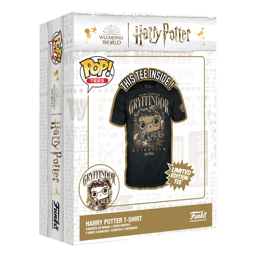 Harry Potter Funko Boxed Tee Quidditch Harry póló termékfotó