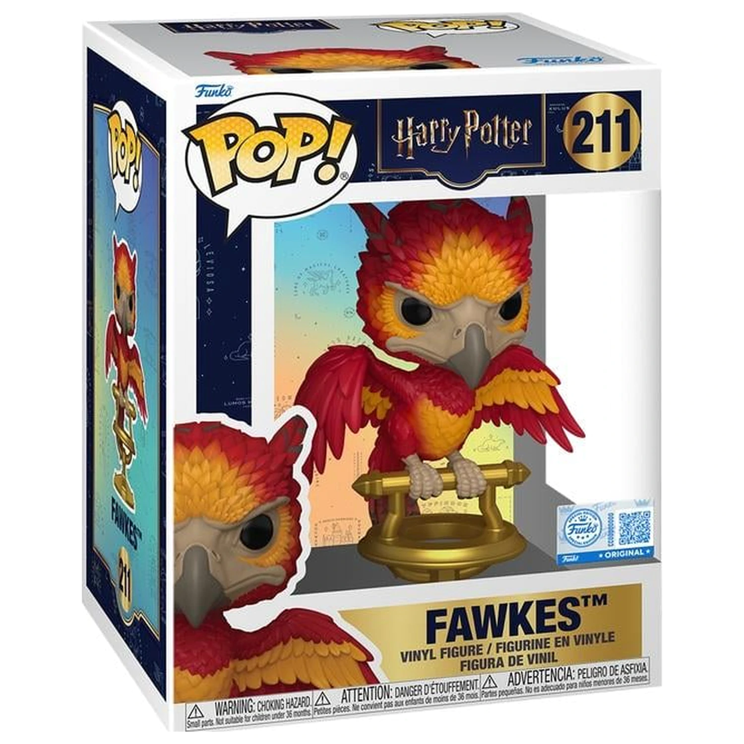 Harry Potter Funko POP figura Fawkes on Perch termékfotó