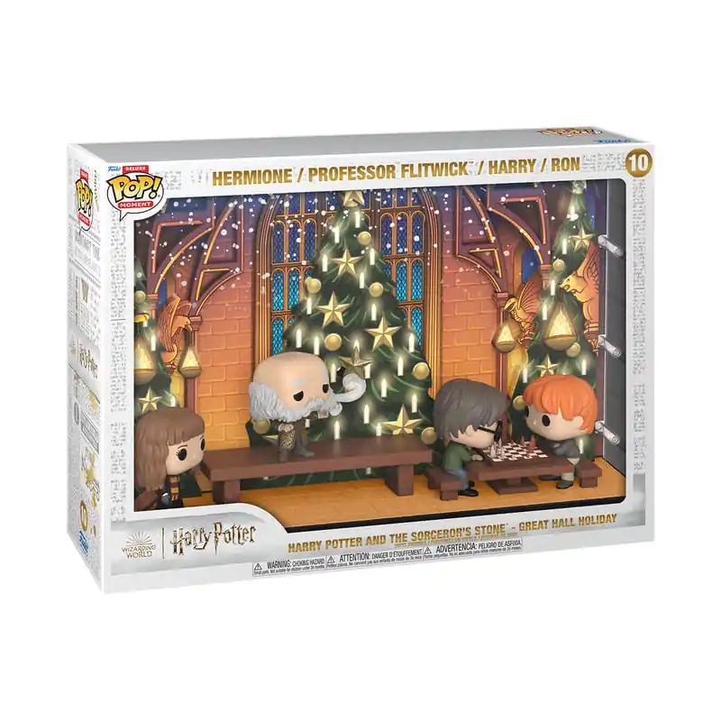 Harry Potter Funko POP Moments Deluxe 4 db-os Vinyl figura csomag Great Hall Holiday termékfotó