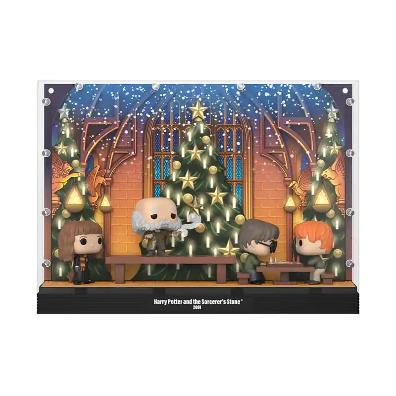 Harry Potter Funko POP Moments Deluxe 4 db-os Vinyl figura csomag Great Hall Holiday termékfotó