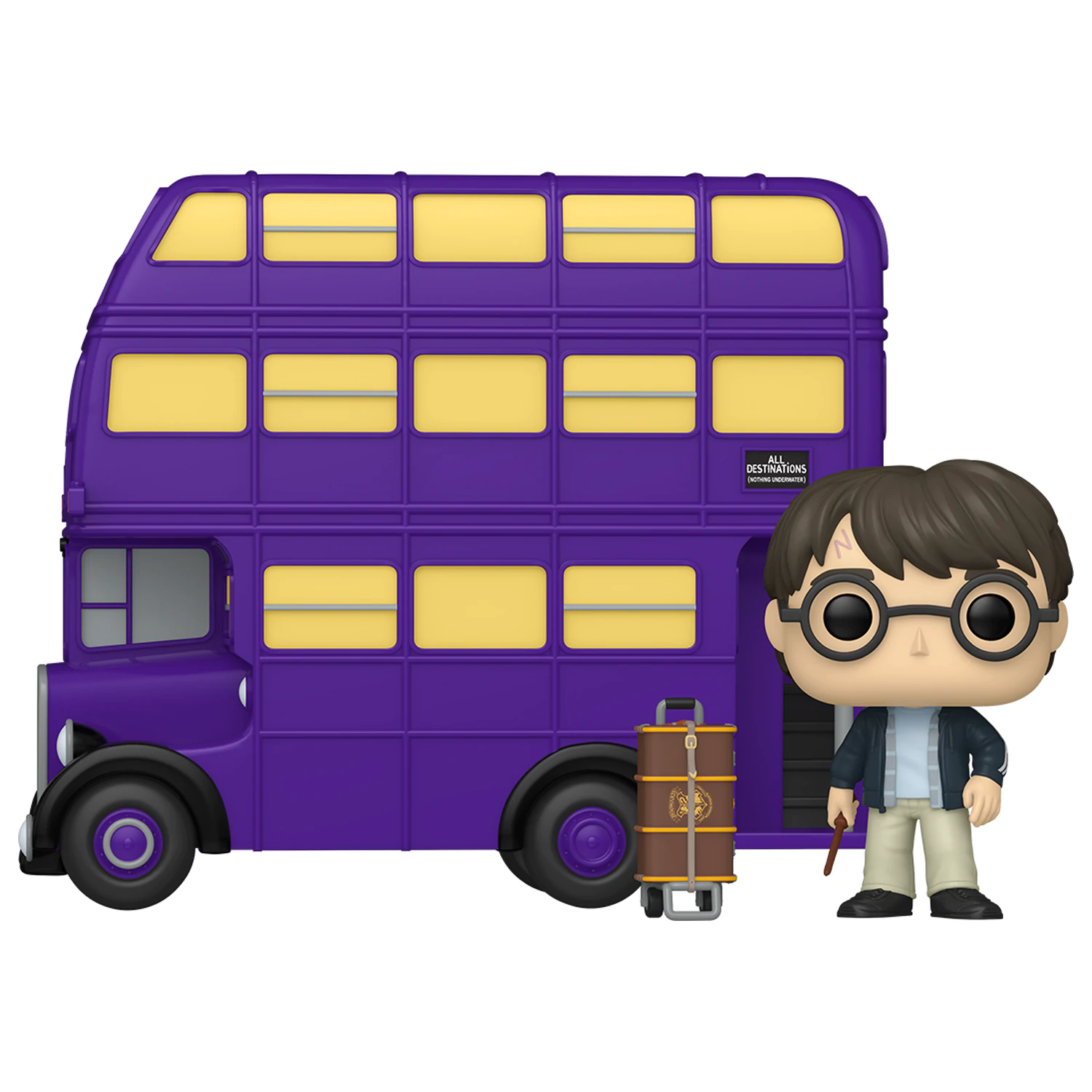 Harry Potter Funko POP! Rides Super Deluxe Vinyl figura Knight Bus 15 cm termékfotó