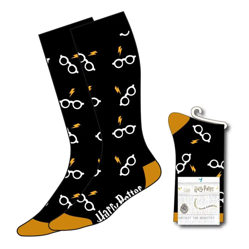 Harry Potter Socks Glasses & Lightning 38-45 termékfotó