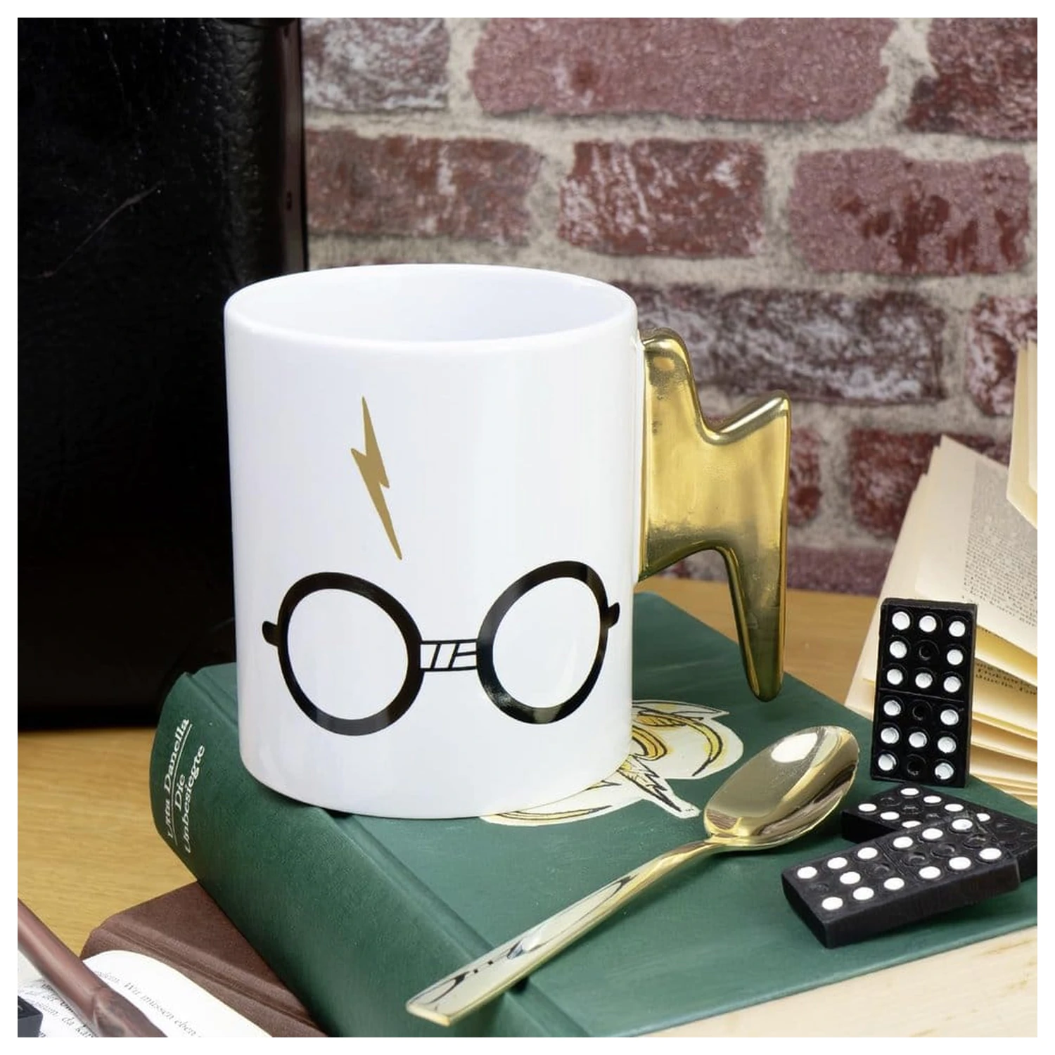 Harry Potter Glasses Lightning Handle bögre 460 ml termékfotó