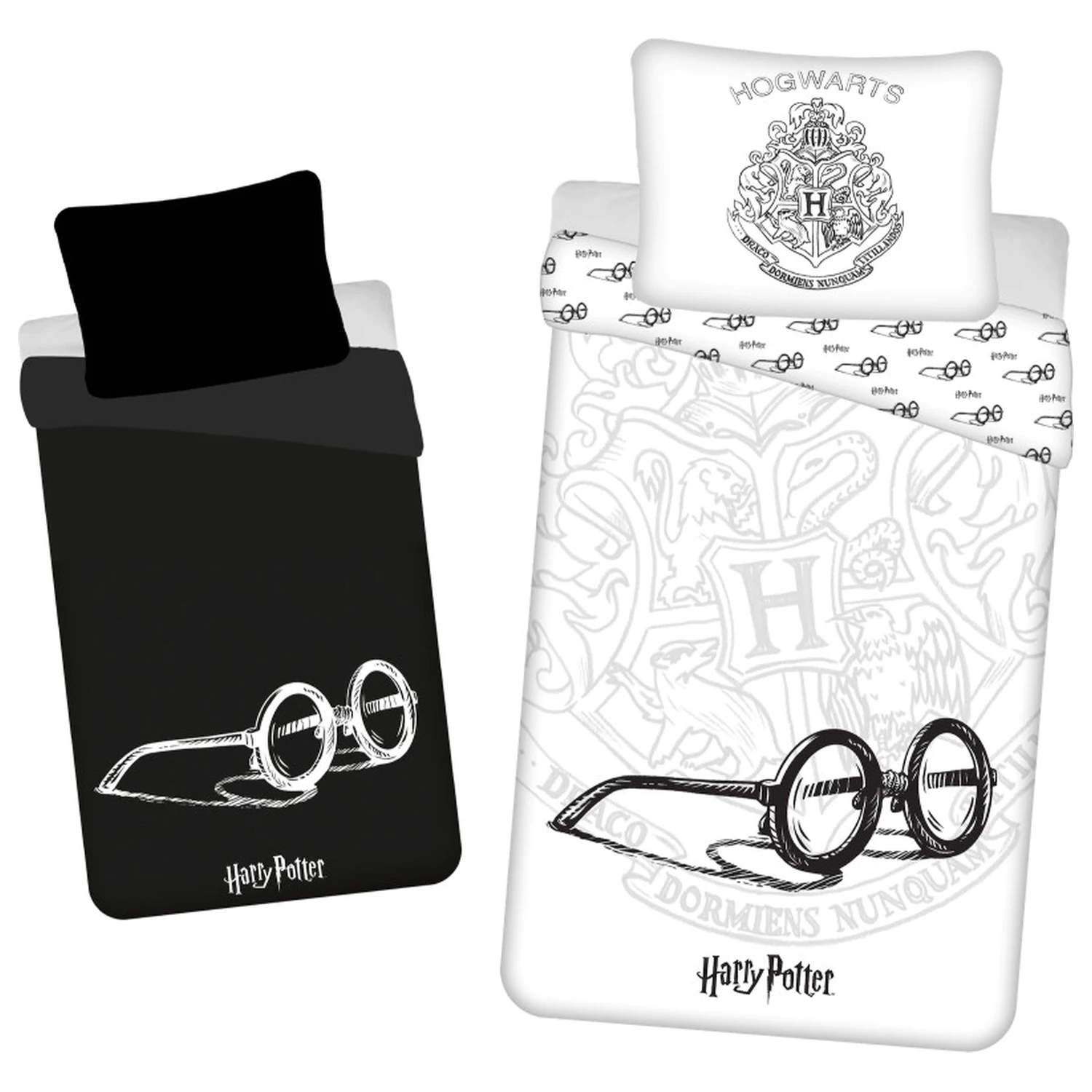 Harry Potter Glasses Sötétben világító ágyneműhuzat  termékfotó