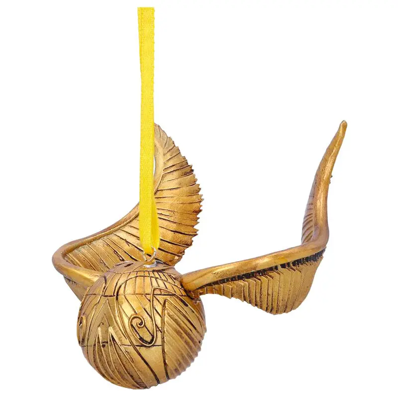 Harry Potter Golden Snitch Christmas hanging ornament termékfotó