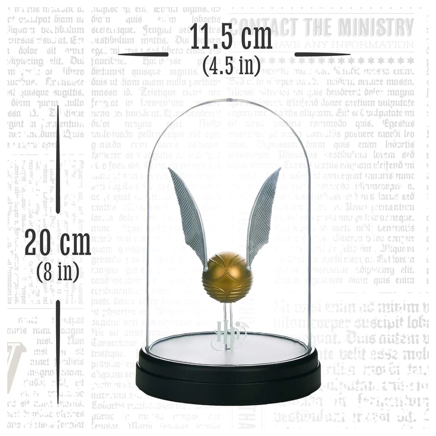 Harry Potter Golden Snitch lámpa termékfotó