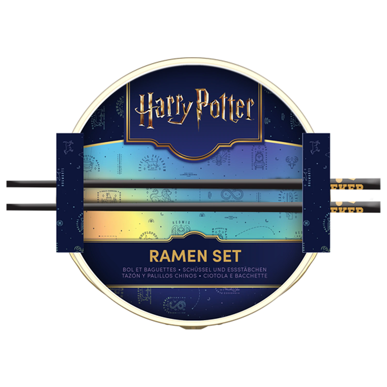 Harry Potter Golden Snitch Ramen tál és evőpálcika termékfotó