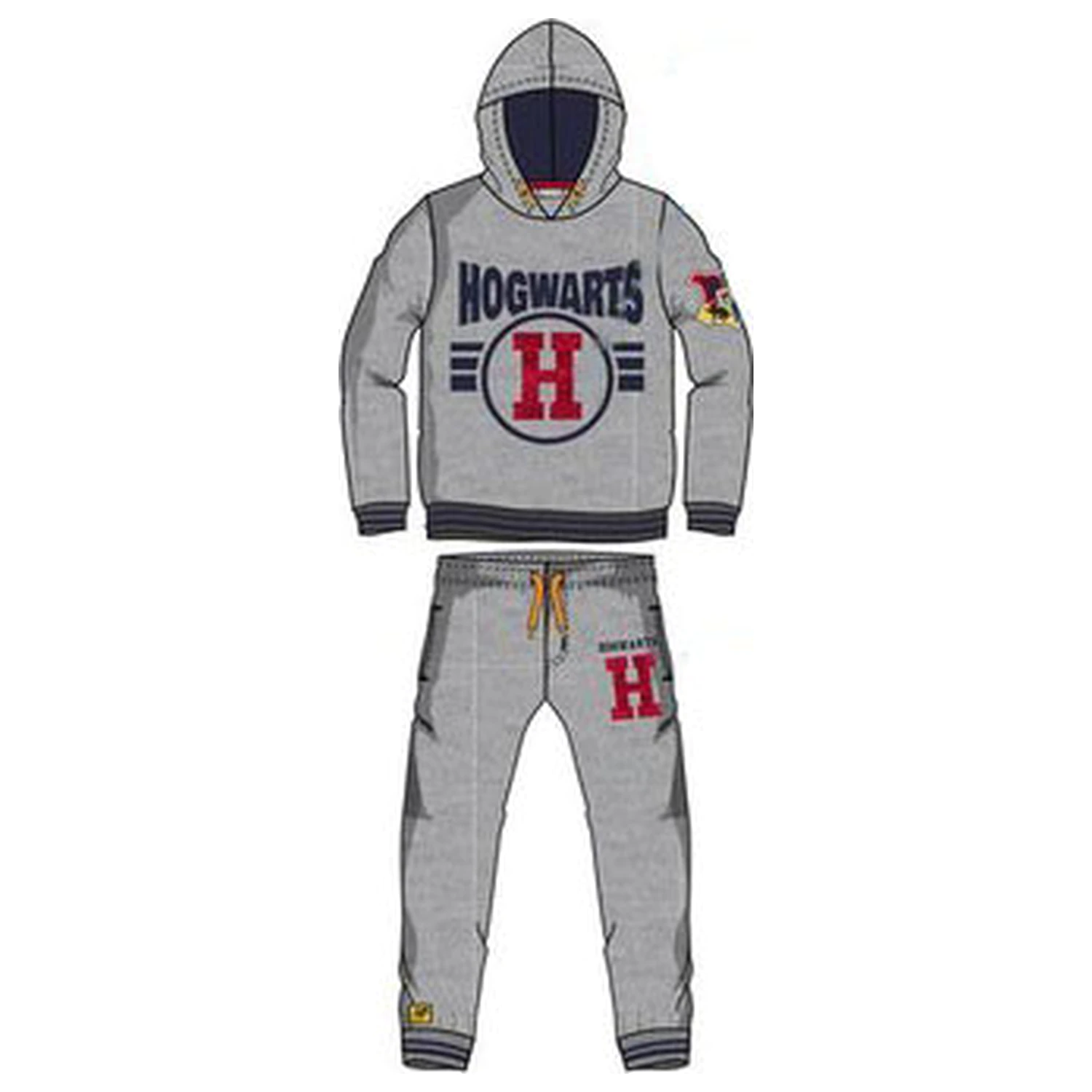 Harry Potter Grey Hogwarts gyerek melegítő, jogging szett 6 év / 116 cm termékfotó