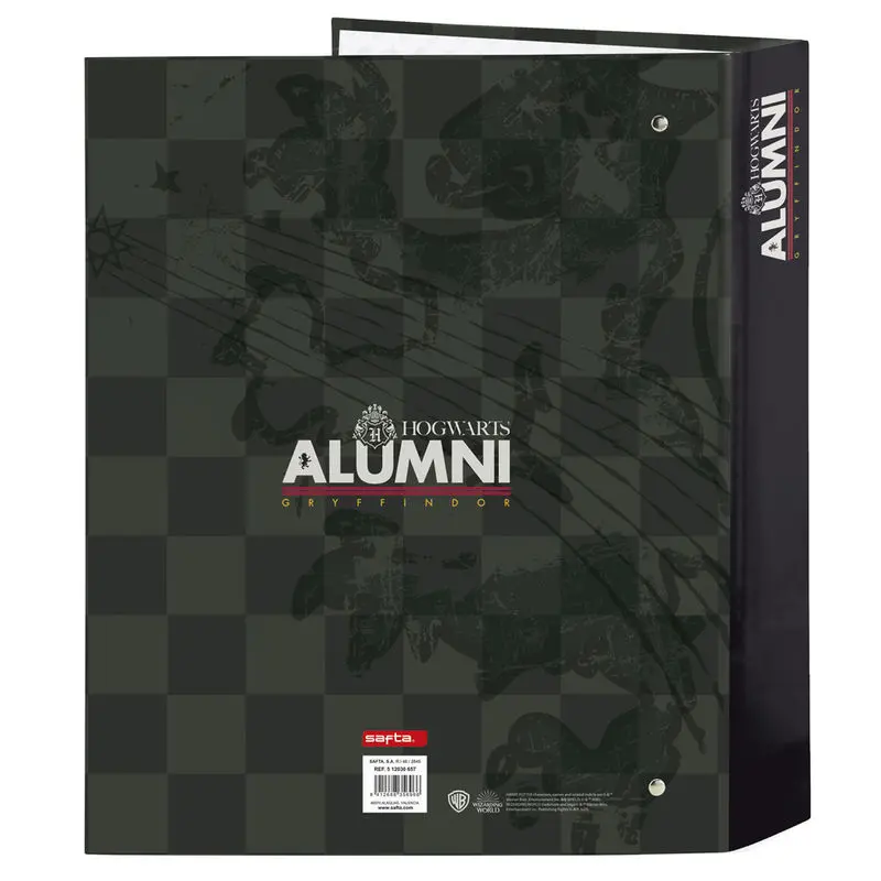 Harry Potter Griffendél A4 karton gyűrűs iratgyűjtő termékfotó