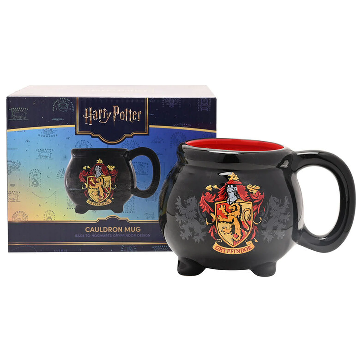 Harry Potter Griffendél cauldron bögre termékfotó
