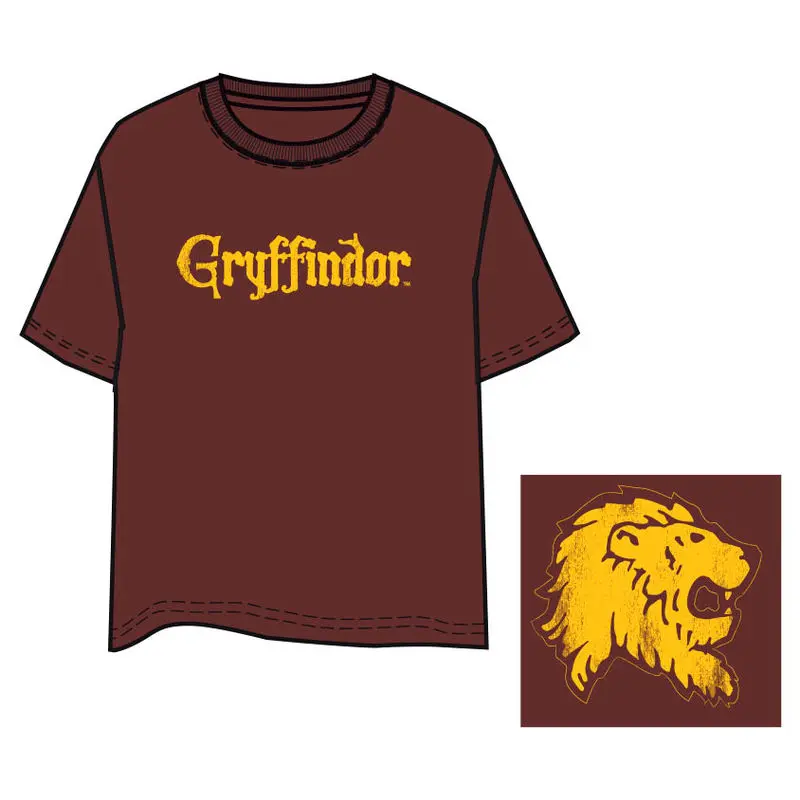 Harry Potter Griffendél felnőtt póló termékfotó