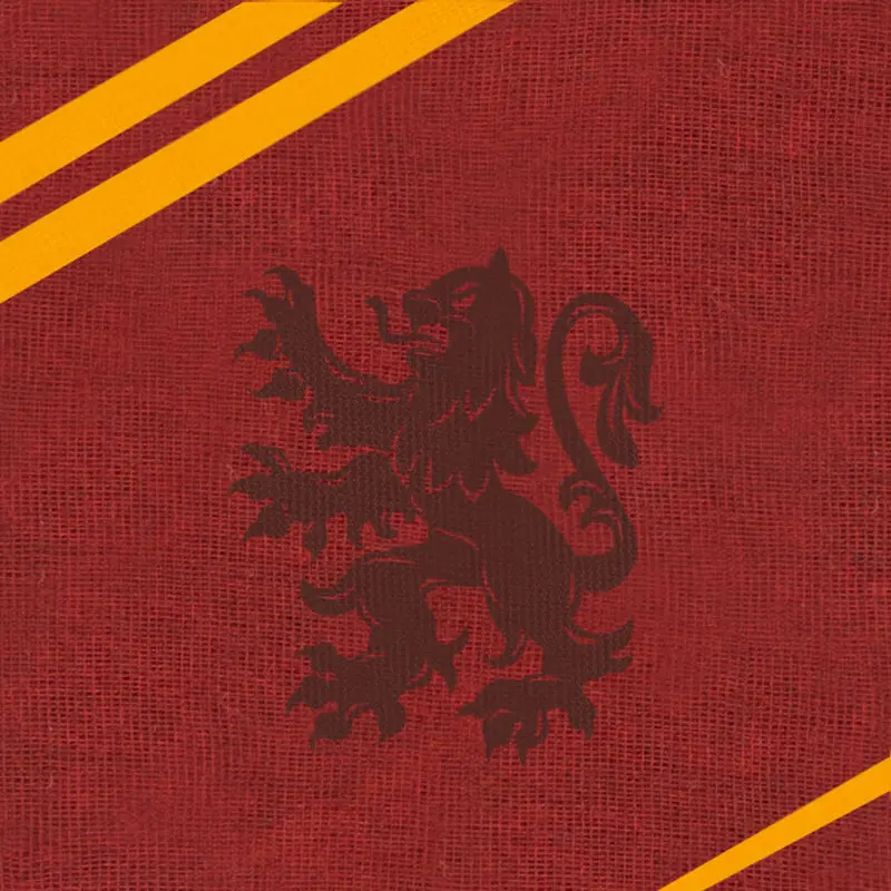 Harry Potter Griffendél kendő sál termékfotó